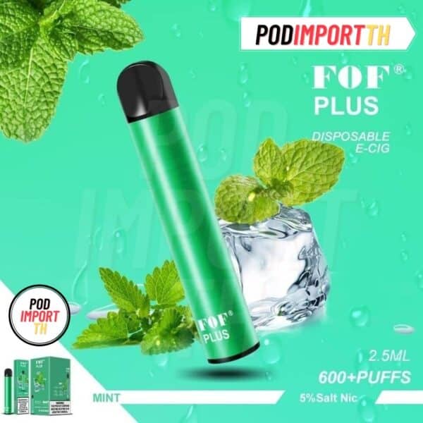 FOFplus600puff, FOFPlusDisposablePod, พอต600คำ, เอฟโอเอฟ, พอตFOF, บุหรี่ไฟฟ้า, pod บุหรี่ไฟฟ้า, พอตไฟฟ้า, พอตใช้แล้วทิ้ง