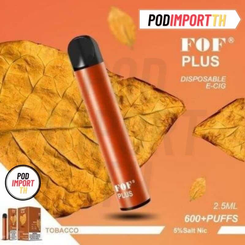 FOFplus600puff, FOFPlusDisposablePod, พอต600คำ, เอฟโอเอฟ, พอตFOF, บุหรี่ไฟฟ้า, pod บุหรี่ไฟฟ้า, พอตไฟฟ้า, พอตใช้แล้วทิ้ง