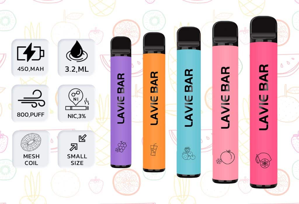 LavieBar, ลาเวียบาร์, 800puff, พอต800คำ, พอตLavie, LavieBar800puff, บุหรี่ไฟฟ้า, pod บุหรี่ไฟฟ้า, พอตไฟฟ้า, พอตใช้แล้วทิ้ง