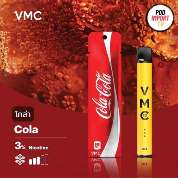 VMC, พอต600คำ, พอตVMC, VMCPod600PUFFS, บุหรี่ไฟฟ้า, pod บุหรี่ไฟฟ้า, พอตไฟฟ้า, พอตใช้แล้วทิ้ง