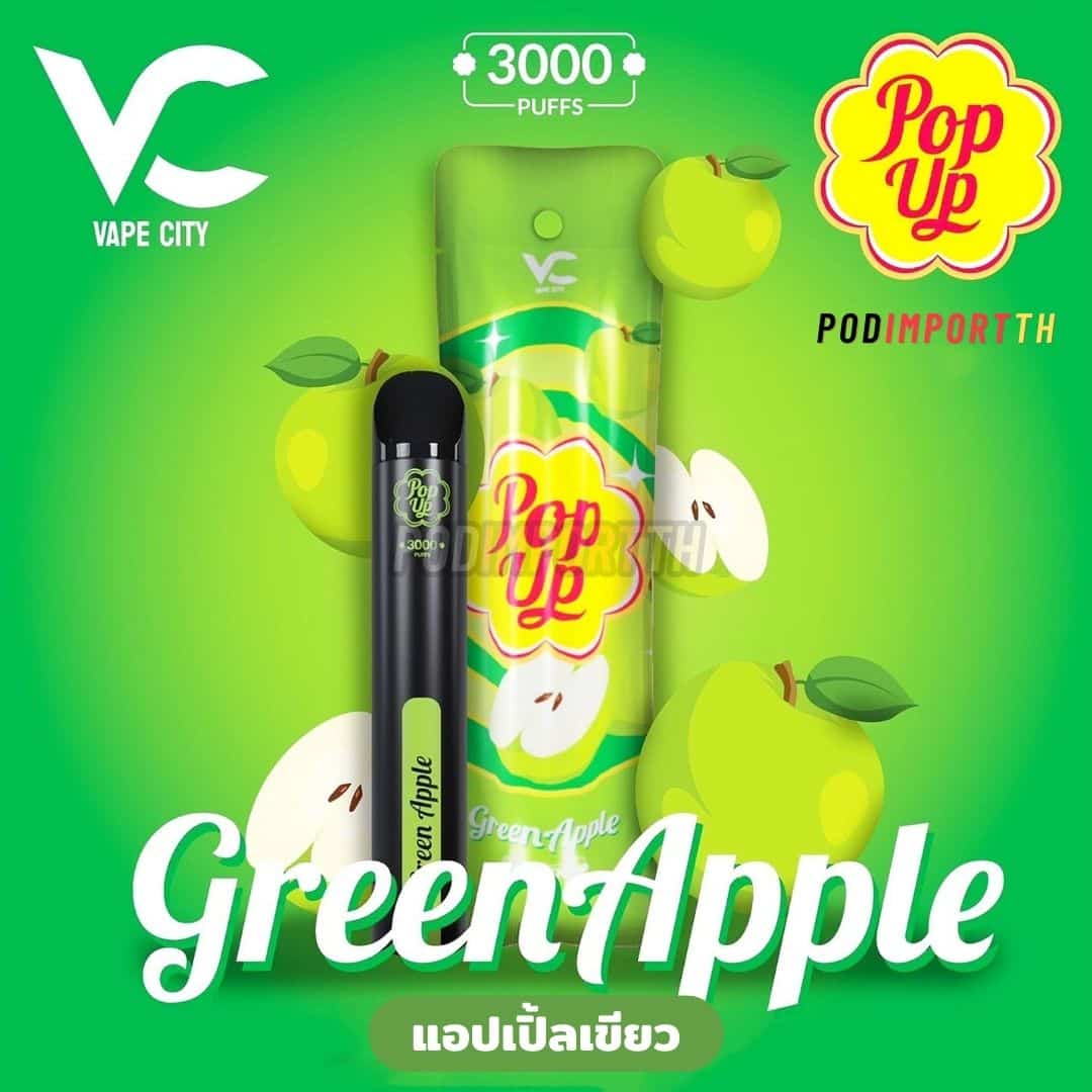 PopUp3000puff, Popup, พอต3000คำ, พอตป๊อปอัพ, บุหรี่ไฟฟ้า, pod บุหรี่ไฟฟ้า, พอตไฟฟ้า, พอตใช้แล้วทิ้ง