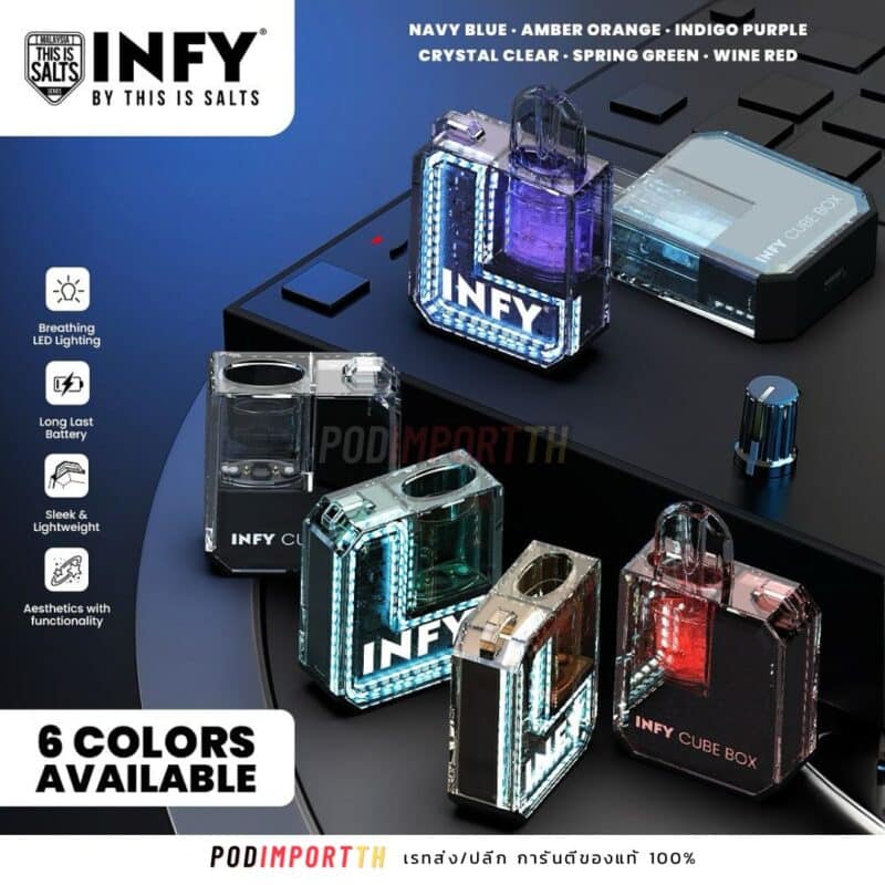 เครื่องพอต พอตเปลี่ยนหัว POD Close System INFY Cube Box