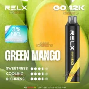 พอต พอตใช้แล้วทิ้ง พอตไฟฟ้า Relx smash Go 12000puffs