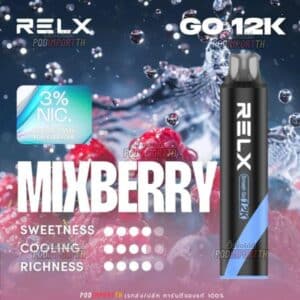 พอต พอตใช้แล้วทิ้ง พอตไฟฟ้า Relx smash Go 12000puffs