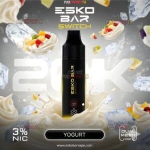พอตใช้แล้วทิ้ง บุหรี่ไฟฟ้า พอตเปลี่ยนหัว Esko Bar Switch 20000puffs